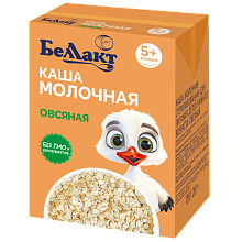 Каша молочная стерил. для питания детей ОВСЯНАЯ ТБА 207г 1*10 БЕЛЛАКТ №2909