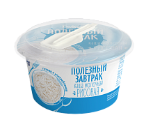 Каша молочная термизир. Рисовая "Полезный завтрак" 3,0% стакан с ложкой 150г 1*12 БЕЛЛАКТ №2760