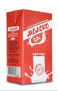 Молоко "Славянск на Кубани" ультрапастеризованное 3,2% ТБА Б/К 1л 1*12