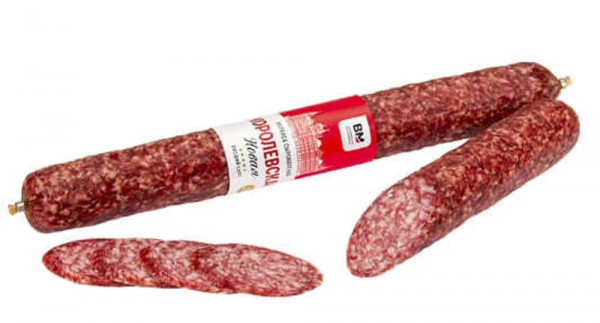 Колбаса "Королевская новая" в/с сыровяленая Волковысский мясокомбинат