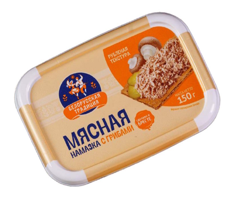 Намазка мясная с грибами 150 гр  Инко-фуд
