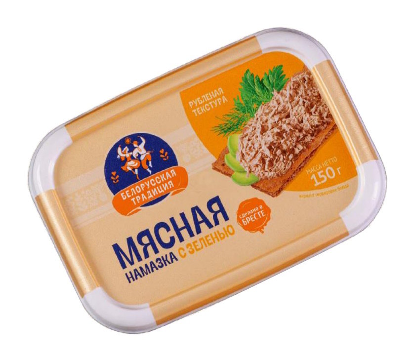 Намазка мясная с зеленью 150 гр  Инко-фуд 