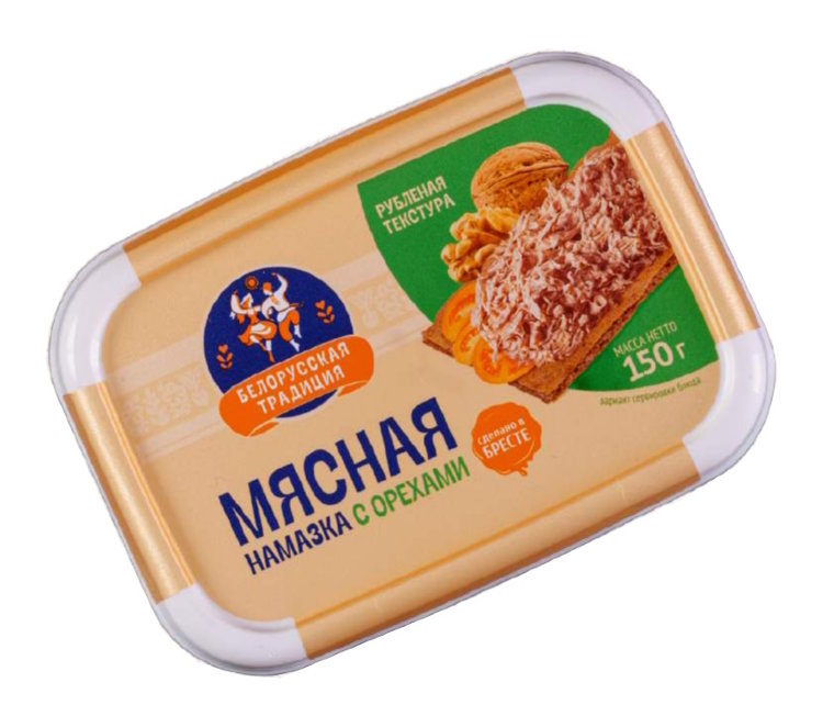 Намазка мясная с орехами 150 гр  Инко-фуд 