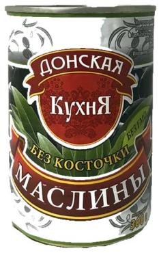 Маслины без косточек "Донская Кухня" 280гр 