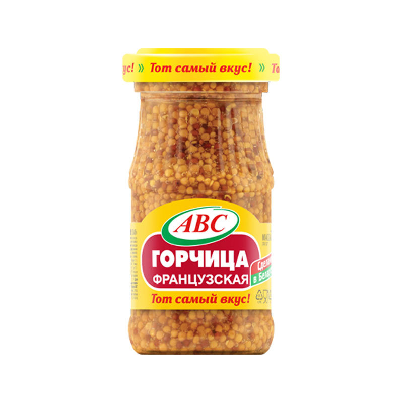 Горчица "АВС" французская 160 г 