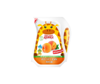 Йогурт для детей с фруктовым наполнителем "Персик" 2,5%,Ecоlean упаковка, 200г 1*24(ТМ"Бабуш.крын.")