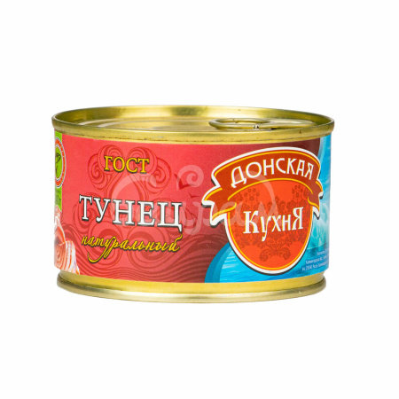 Тунец натуральный "Донская Кухня" 240гр 