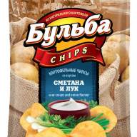 Чипсы из сырого картофеля &quot;Бульба chips&quot; 150 г в ассортименте    - Чипсы из сырого картофеля "Бульба chips" 150 г в ассортименте   