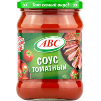 Соус "АВС" томатный ст/бан.  500мл 